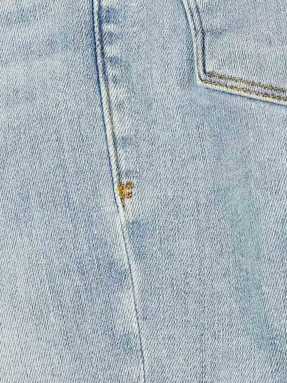 FRAME Le Crop Mini Boot Jeans 28 Alemany Road Light Wash LCMBRA801 - Picture 10 of 15